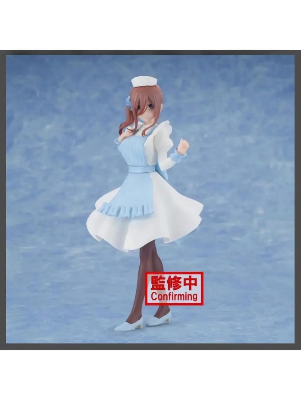 Taito Miku Nakano Figure Quintessential Quintuplets Nurse Blue White Excellent